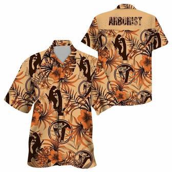 Arborist Flower Hawaiian Shirt Shirt | Newhawaiianshirts CA