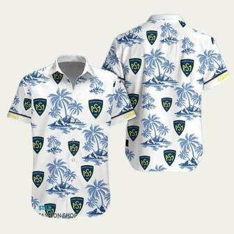 Asm Clermont Auvergne Baseball Hawaiian Shirt | Newhawaiianshirts DE