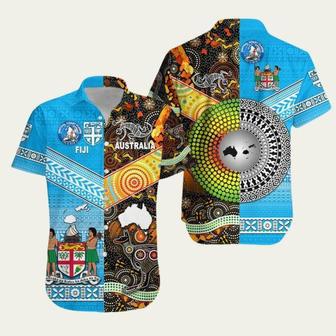 Australia Ab And Fiji Tapa Hawaiian Shirt | Newhawaiianshirts AU