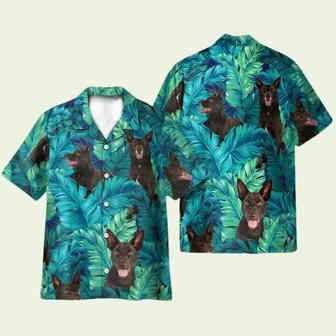 Australian Kelpie Tropical Style Hawaiian Shirt | Newhawaiianshirts AU