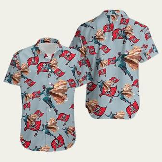 Avengers Themed Wardrobe Marvel Vision Character Cute Pattern Hawaiian Shirt | Newhawaiianshirts AU