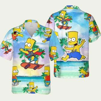 Bart Simpson Hawaiian Shirt | Newhawaiianshirts AU