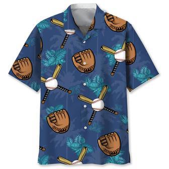 Baseball Tropical Hawaiian Shirt Summer Gifts | Newhawaiianshirts UK