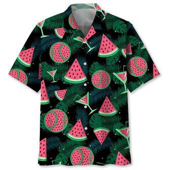 Baseball Watermelon Hawaiian Shirt Summer Gifts | Newhawaiianshirts UK