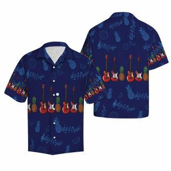 Bass Guitar Musical Instrument Hawaiian Shirt | Newhawaiianshirts DE