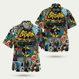 Bat Man Superheroes Characters Lovers Hawaiian Shirt | Newhawaiianshirts UK