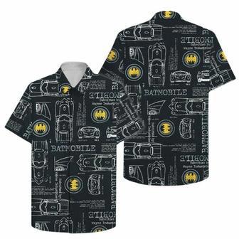 Batman Batmobile Hawaiian Shirt | Newhawaiianshirts UK