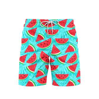 Be As Cool As Watermelon Beach Shorts For Men | Newhawaiianshirts CA