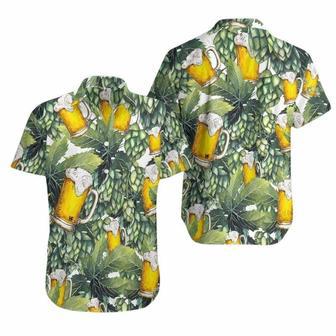 Beer Craft For This Summer Tropical Pattern Hawaiian Shirt | Newhawaiianshirts UK