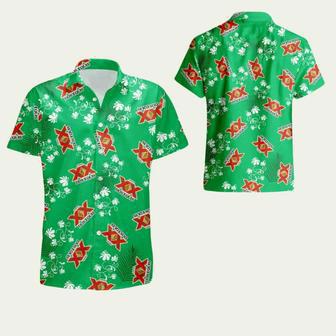 Beer Dos Equis Tropical Hawaii Summer Hawaiian Shirt | Newhawaiianshirts UK