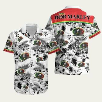 Bob Marley Floral Tropical Hawaiian Shirt | Newhawaiianshirts UK