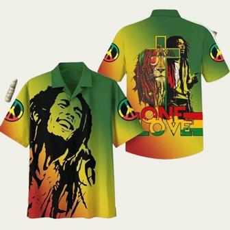 Bob Marley One Love Hawaiian Shirt | Newhawaiianshirts CA