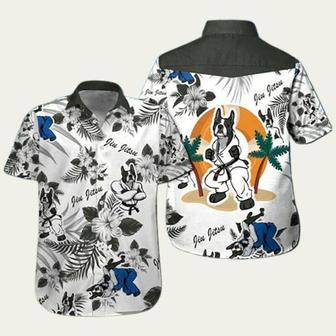 Boston Terrier Jiu Jitsu Summer Hawaiian Shirt | Newhawaiianshirts