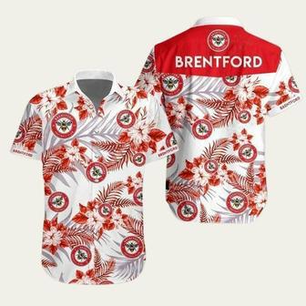 Brentford Premier League Football Hawaiian Shirt | Newhawaiianshirts CA