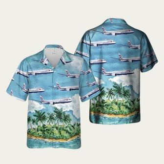 British Airways Plane Hawaiian Shirt | Newhawaiianshirts AU