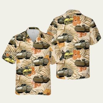 British Army Bulldog Com Vehicle Hawaiian Shirt | Newhawaiianshirts AU