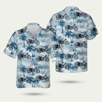 Bsa Classic Motorcycle Rocket Gold Star Hawaiian Shirt | Newhawaiianshirts UK