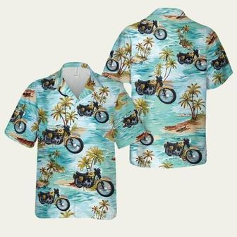 Bsa Golden Flash Motorcycle Hawaiian Shirt | Newhawaiianshirts UK