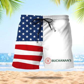 Buchanan's American Flag Swim Trunks | Newhawaiianshirts AU