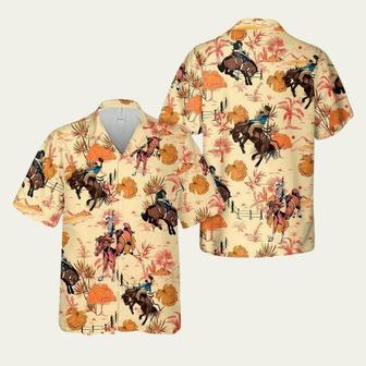 Bucking Horse Hawaiian Shirt | Newhawaiianshirts UK