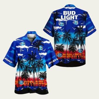 Bud Light Hawaiian Shirt Outfit Bud Light Shirt Hawaiian Shirt | Newhawaiianshirts