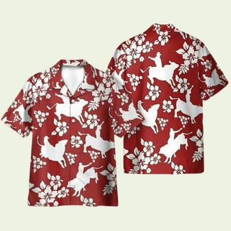 Bull Riding Hawaiian Shirt | Newhawaiianshirts UK