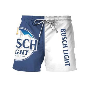 Busch Light Basic Swim Trunks | Newhawaiianshirts CA