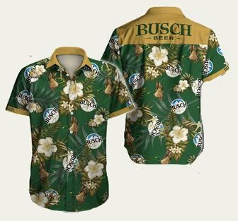 Busch Light Beer Hunting Mallard Beach Wear Hawaiian Shirt | Newhawaiianshirts AU