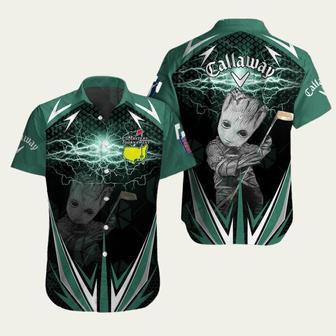 Callaway Masters Tournament Baby Groot Hawaiian Shirt | Newhawaiianshirts DE