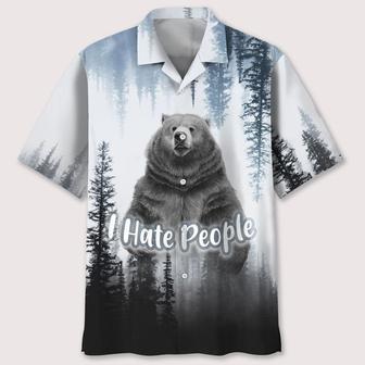 Camping I Hate People Hawaiian Shirt Summer Gifts | Newhawaiianshirts UK