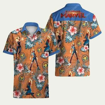 Captain America Avengers Disney Marvel Movie Hawaiian Shirt | Newhawaiianshirts CA