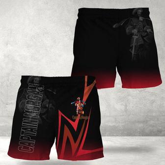 Captain Morgan Esport Style Swim Trunks | Newhawaiianshirts UK