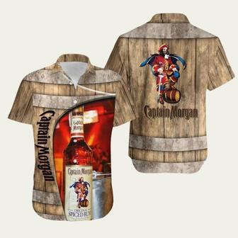 Captain Morgan Original Spiced Rum Hawaiian Shirt | Newhawaiianshirts UK