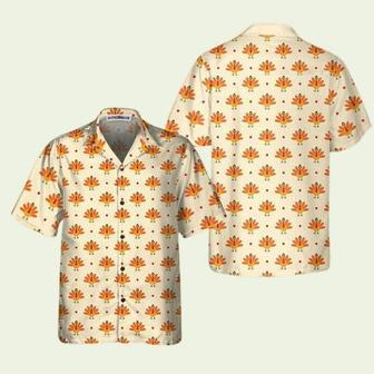 Cartoon Turkey Bird And Polka Dot Hawaiian Shirt | Newhawaiianshirts AU