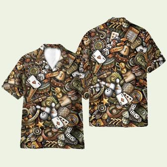 Casino Jackpot Poker Funny Hawaiian Shirt | Newhawaiianshirts UK