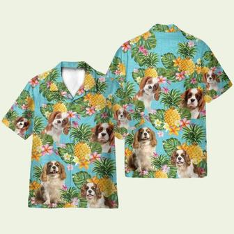 Cavalier King Charles Spaniel Pineapple Hawaiian Shirt | Newhawaiianshirts CA