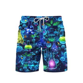 Chemistry Neon Beach Shorts For Men | Newhawaiianshirts UK