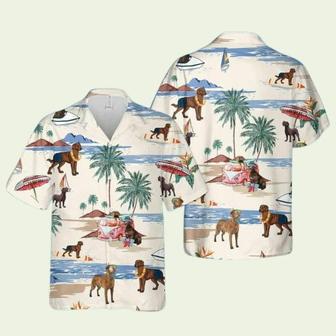 Chesapeake Bay Retriever Summer Beach Hawaiian Shirt | Newhawaiianshirts AU