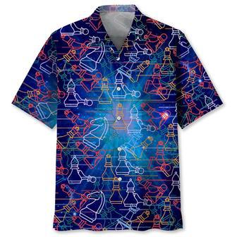 Chess Space Color Hawaiian Shirt Summer Gifts | Newhawaiianshirts UK