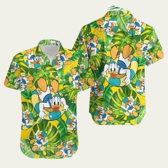 Chilling Donald Duck Disney Tropical Hawaiian Shirt | Newhawaiianshirts UK