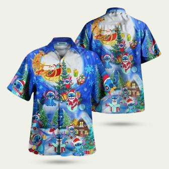 Christmas Sky Stitch Hawaiian Shirt | Newhawaiianshirts