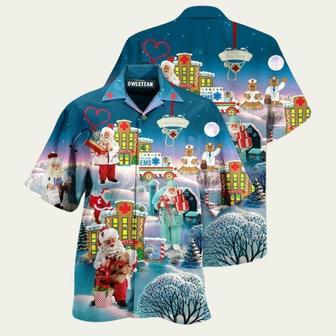 Christmas Youre Hero Doctor Nurse Santa Health Care Hawaiian Shirt | Newhawaiianshirts UK