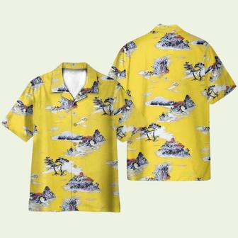 Cliff Booth In Once Up On A Time In Hollywood Movie Cosplay Costume Hawaiian Shirt | Newhawaiianshirts UK