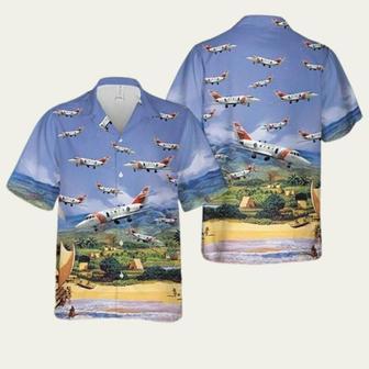 Coast Guard Guardian Helicopter Hawaiian Summer Shirt Hawaiian Shirt | Newhawaiianshirts UK