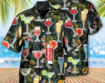 Cocktail Summer Tropical Beach, Hawaiian Shirt For Men/Women, Hawaii Shirt Party Summer, Birthday Gift, Hawaii Style, Hawaiian Set Gift. Summer Gifts | Newhawaiianshirts