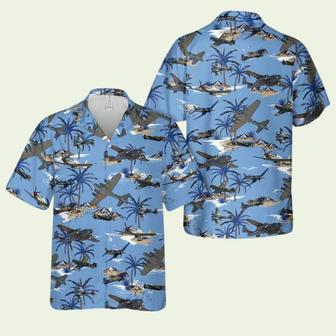 Collage Of Allied Wwii Aircraft Hawaiian Shirt | Newhawaiianshirts AU