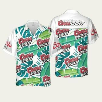 Coors Light Beer Tropical Hawaiian Shirt | Newhawaiianshirts CA