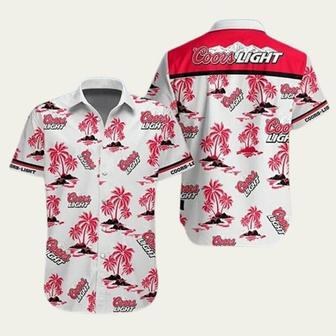 Coors Light Coconut Summer Hawaiian Shirt | Newhawaiianshirts CA