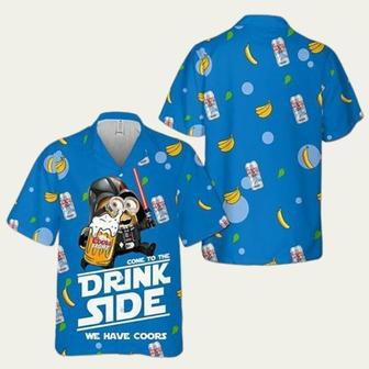 Coors Light Minion Come To Drink Side We Have Coors Hawaiian Shirt | Newhawaiianshirts AU