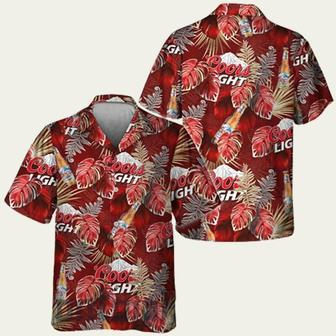 Coors Light Palm Tropical Vibe Summer Hawaii Shirt Hawaiian Shirt | Newhawaiianshirts AU